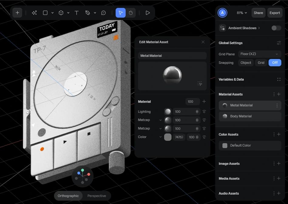 Pure Primitive Modeling